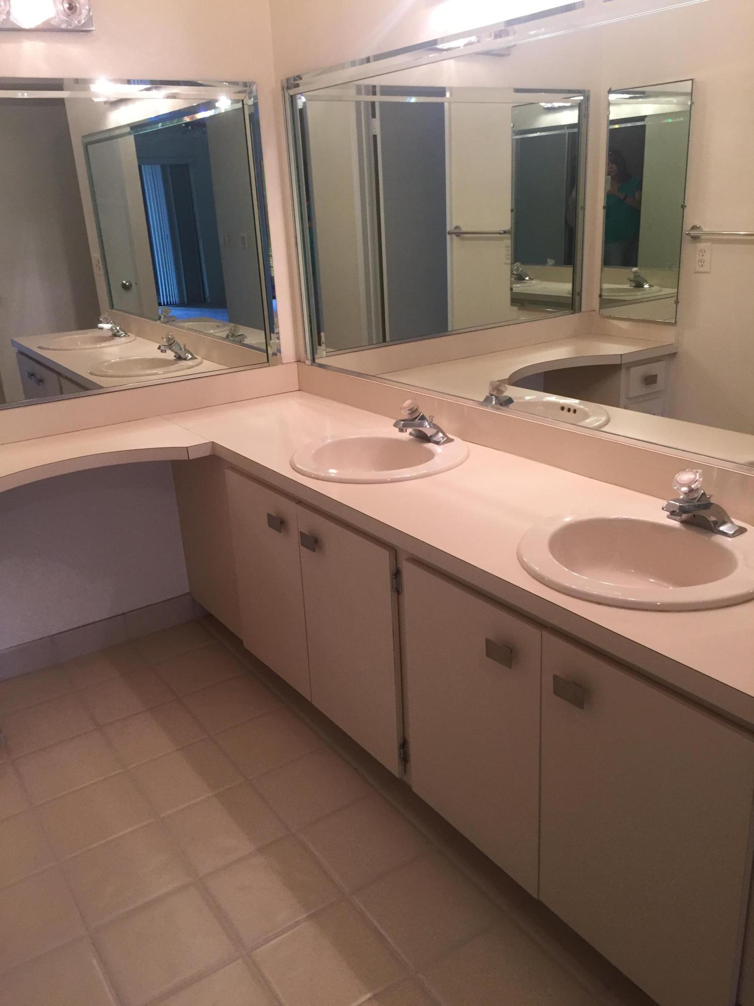 5750 Camino Del Sol, Unit 303 Boca Raton, FL 33433 - Photo 8 of 13 master bath 1
