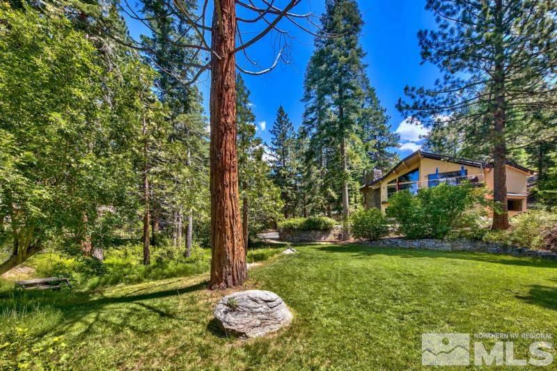 369 Summit Drive Stateline, NV 89449 - Photo 29 of 39 a backyard of a house with lots of green space