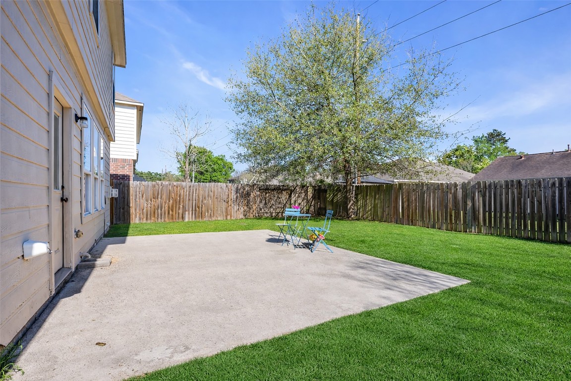 5026 Forest Hurst Drive Spring, TX 77373 - Photo 30 of 31 a view of a back yard