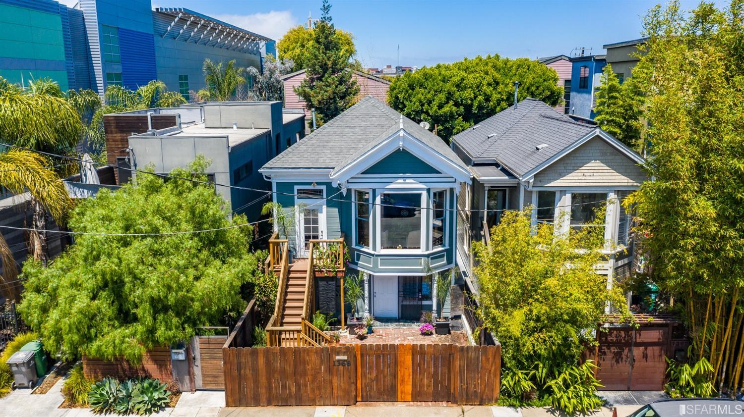 1366 34th Street Oakland, CA 94608 - Photo 37 of 51 a house view with a garden space