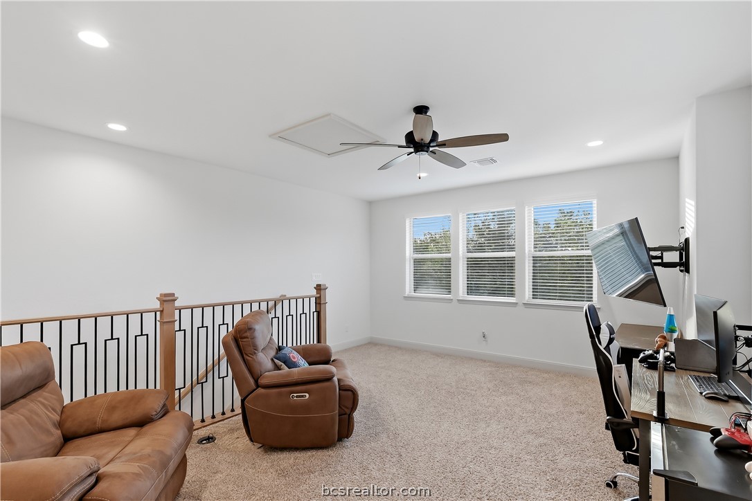 3500 Castine Court Bryan, TX 77808 - Photo 32 of 46 Gameroom area at the top of the stairs