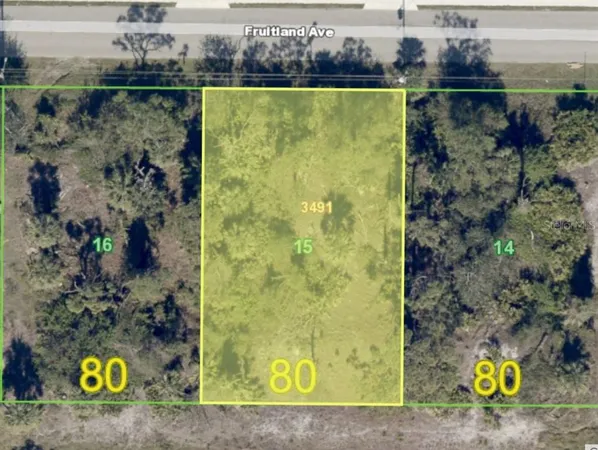 $25,000 | 9445 Fruitland Avenue, Englewood, FL 34224