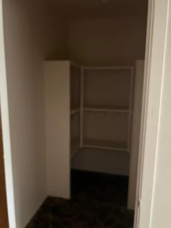 a view of walk in closet