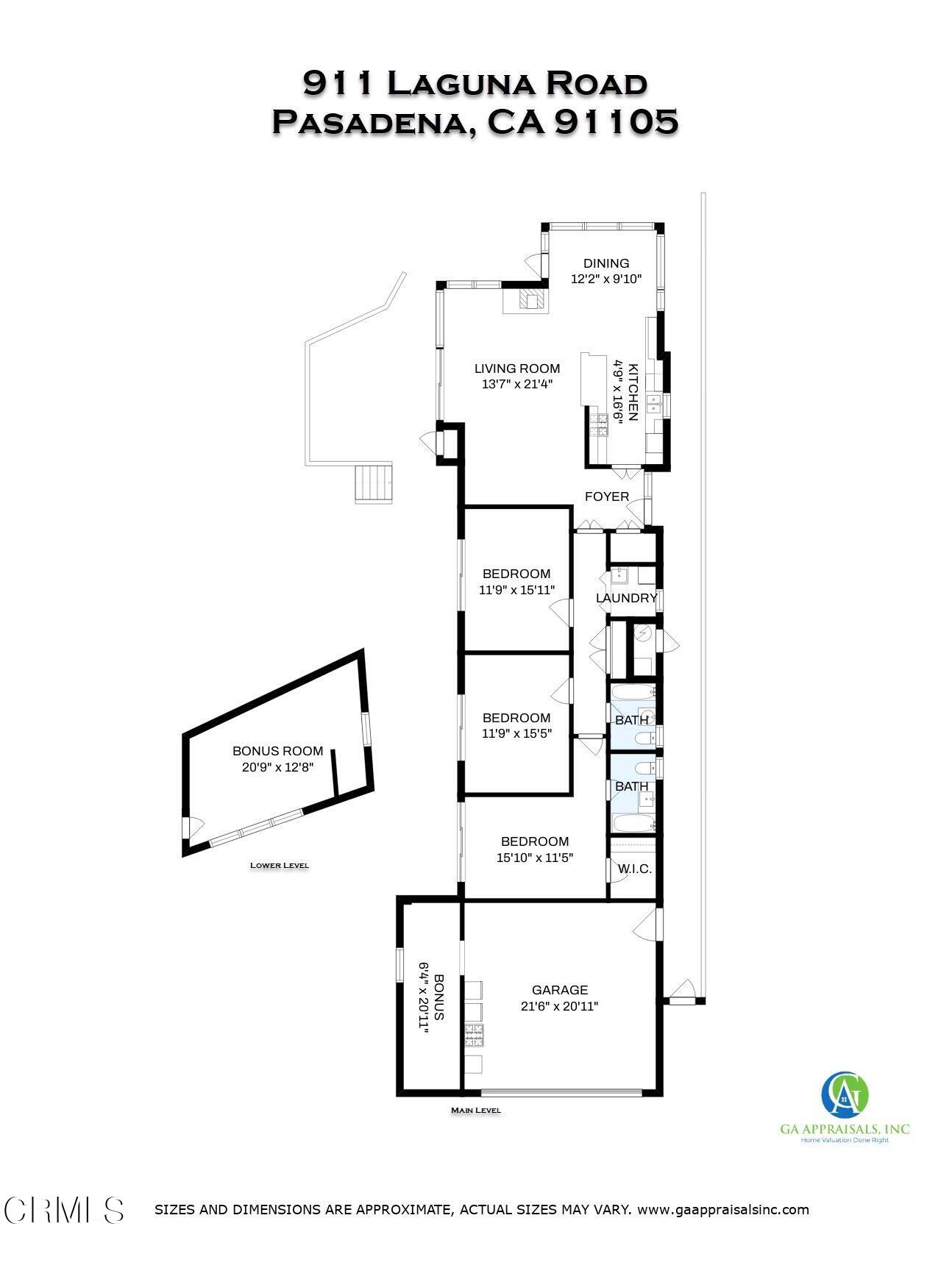 911 Laguna Road Pasadena, CA 91105 - Photo 34 of 34 a picture of a bench in front of a