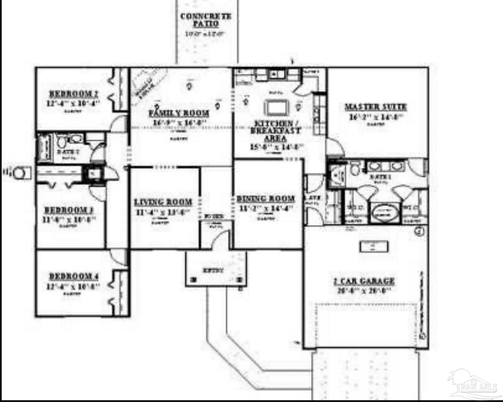 3234 Moss Point Lane Cantonment, FL 32533 - Photo 3 of 19