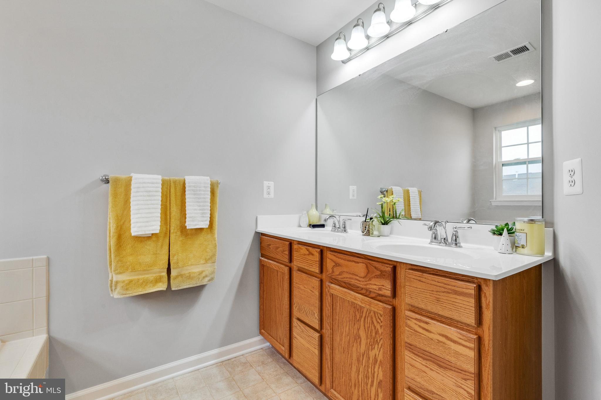 156 Short Branch Road Stafford, VA 22556 - Photo 24 of 34 Primary Bath with Double Sink Vanity