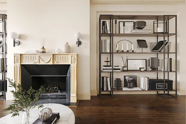 a view of a balcony and front door