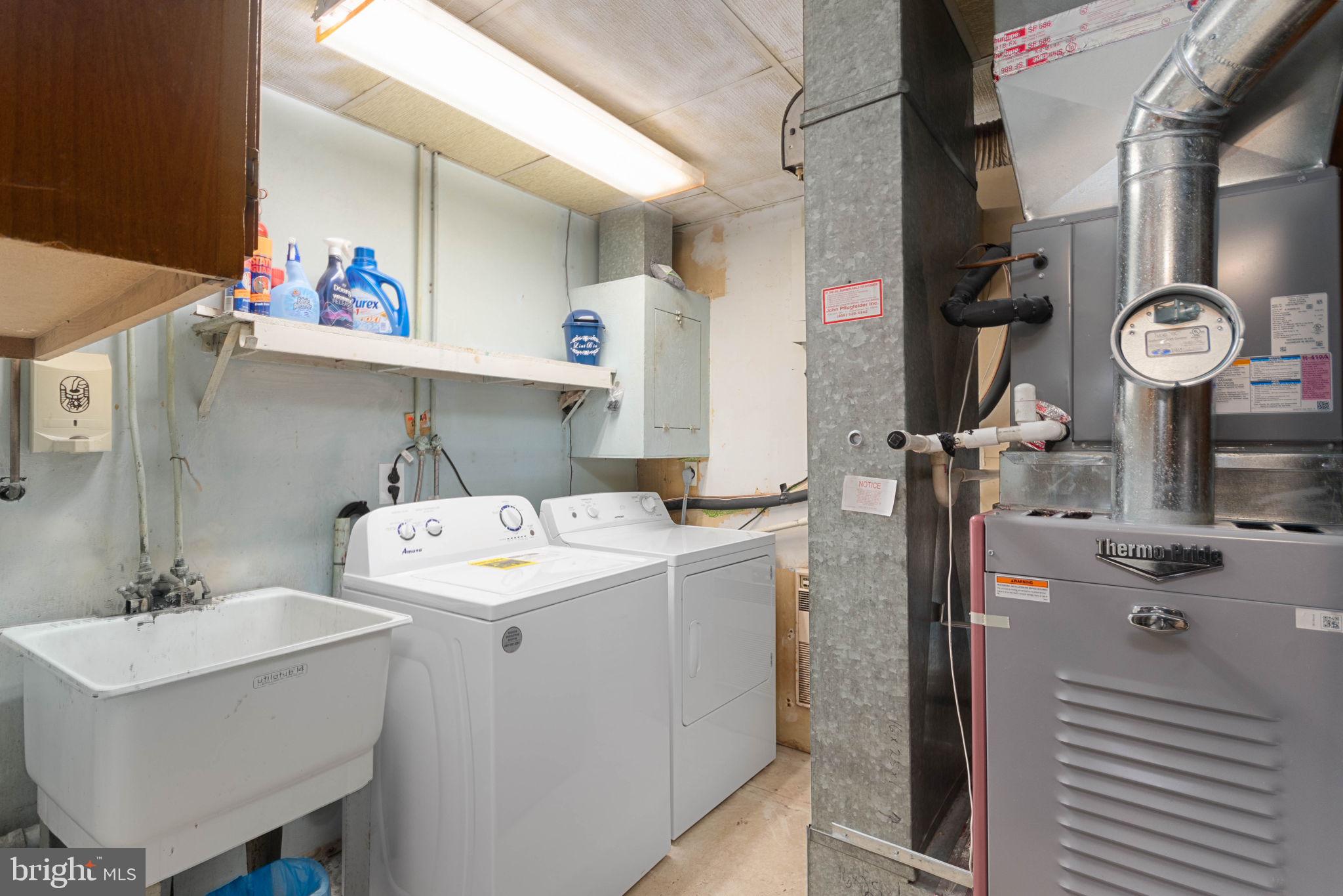 1734 Highland Road Williamstown, NJ 08094 - Photo 24 of 33 Downstairs laundry/mechanical room