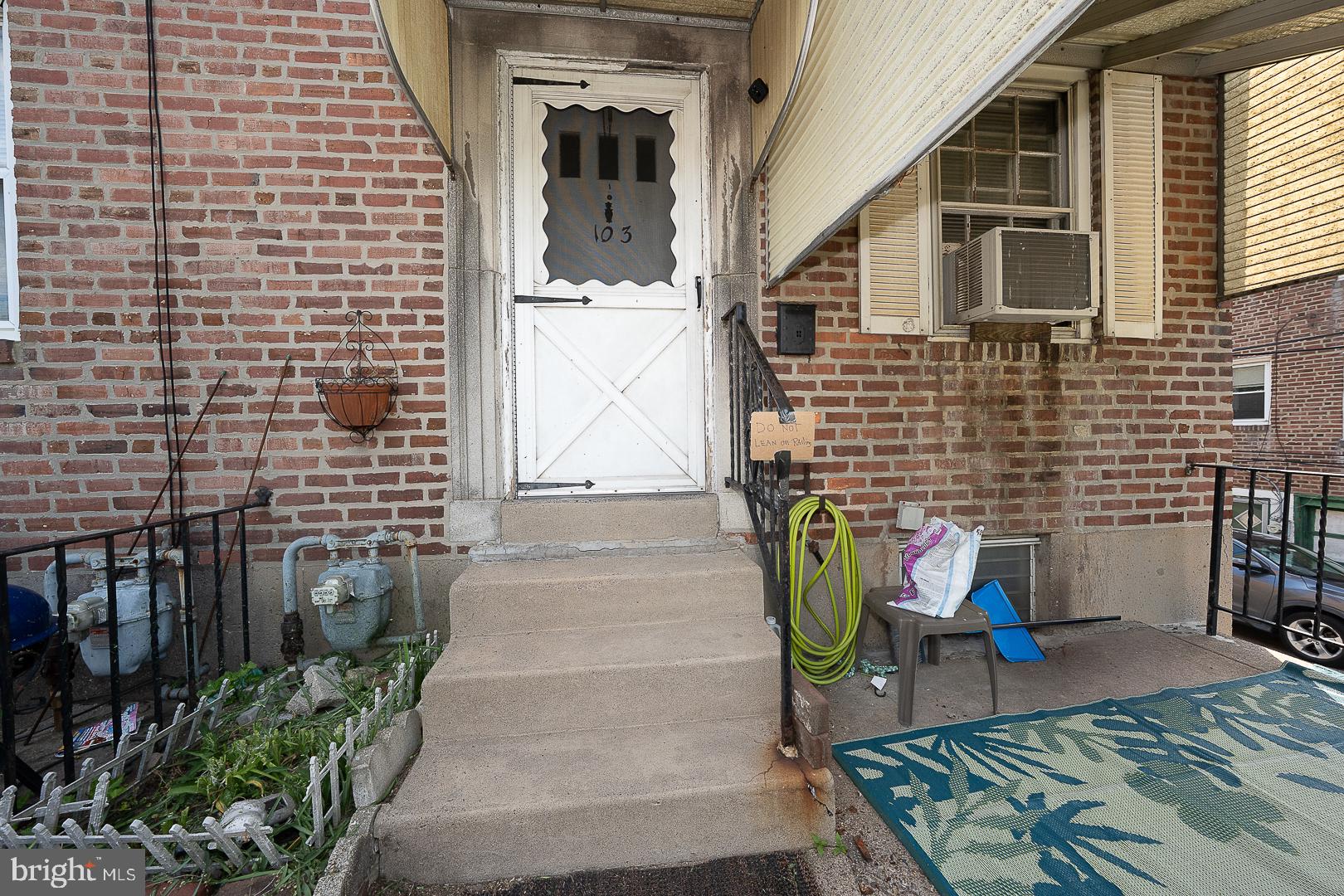 103 Margate Road Upper Darby, PA 19082 - Photo 2 of 20 Charming entryway with brick facade.