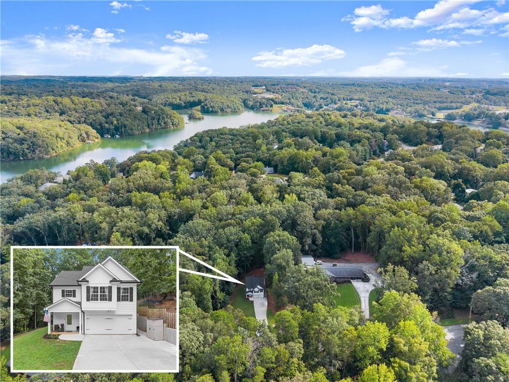 2407 Thompson Mill Road Gainesville, GA 30506 - Photo 2 of 35 an aerial view of a house