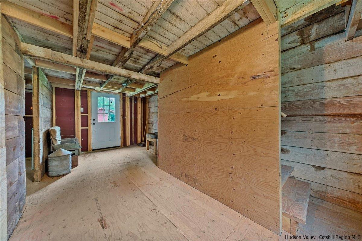 45 Pine Bush Road Stone Ridge, NY 12484 - Photo 24 of 34 a view of empty room with wooden walls