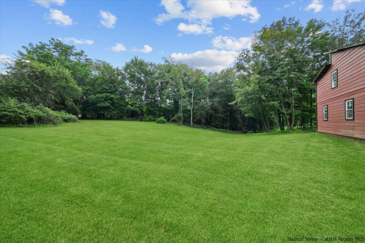 45 Pine Bush Road Stone Ridge, NY 12484 - Photo 8 of 34 a view of a grassy field with trees in the background