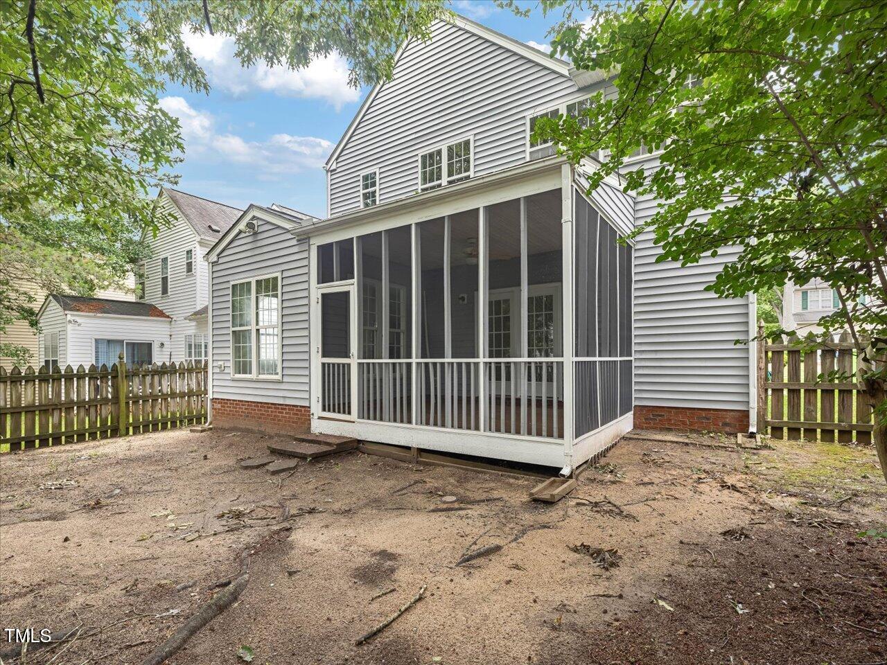1928 Shadow Glen Drive Raleigh, NC 27604 - Photo 50 of 60 50-Back of House