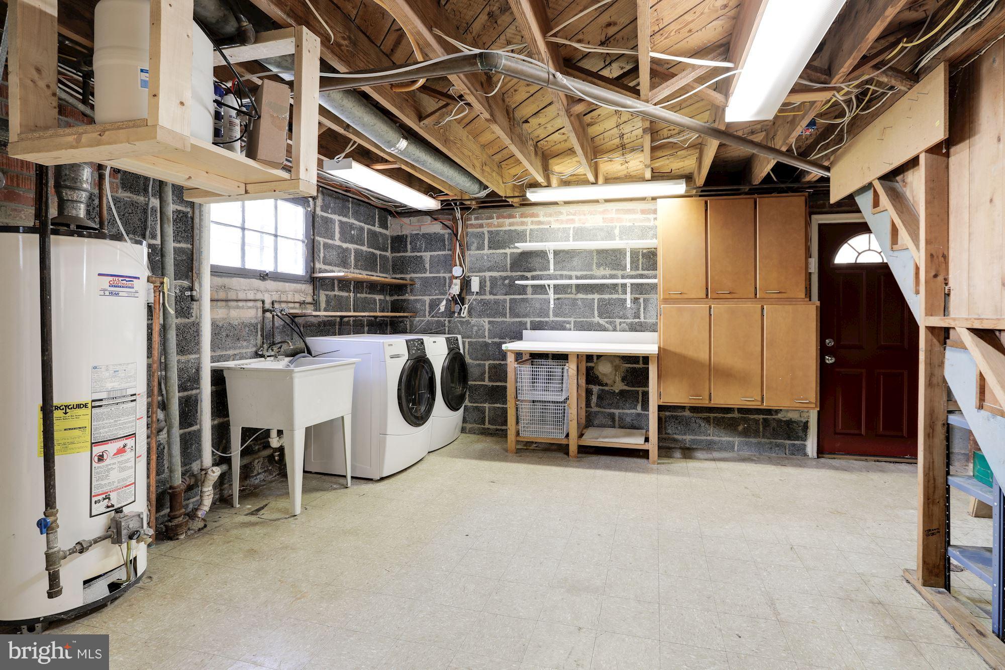 11713 Kingtree Street Silver Spring, MD 20902 - Photo 21 of 26 Basement Laundry Room