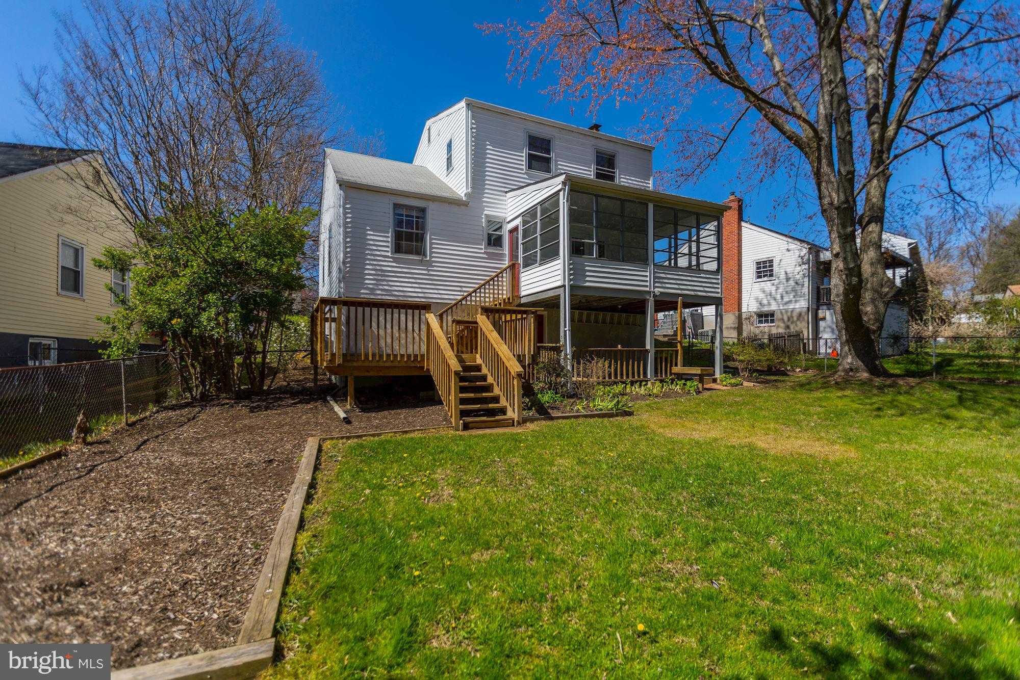 11713 Kingtree Street Silver Spring, MD 20902 - Photo 23 of 26 Exterior (Rear) With Large Fenced Yard