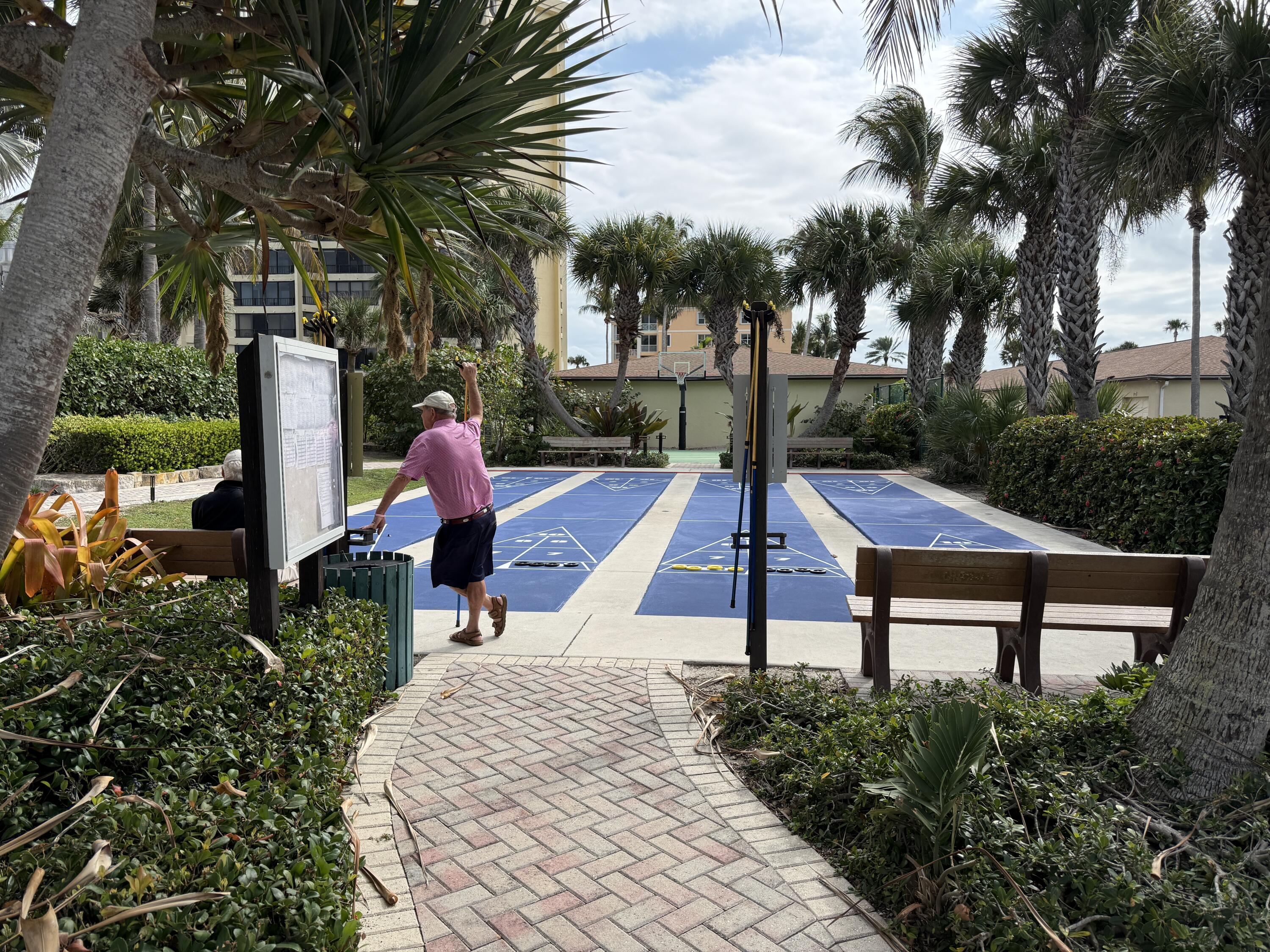 2400 South Ocean Drive, Unit 1034 Fort Pierce, FL 34949 - Photo 33 of 51 a park view with a sitting space and garden