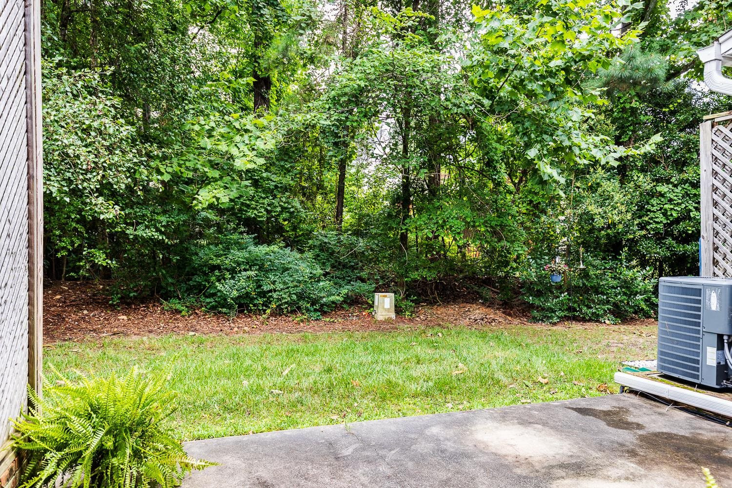 4450 Still Pines Drive Raleigh, NC 27613 - Photo 22 of 26 Very Private and Peaceful Backyard View