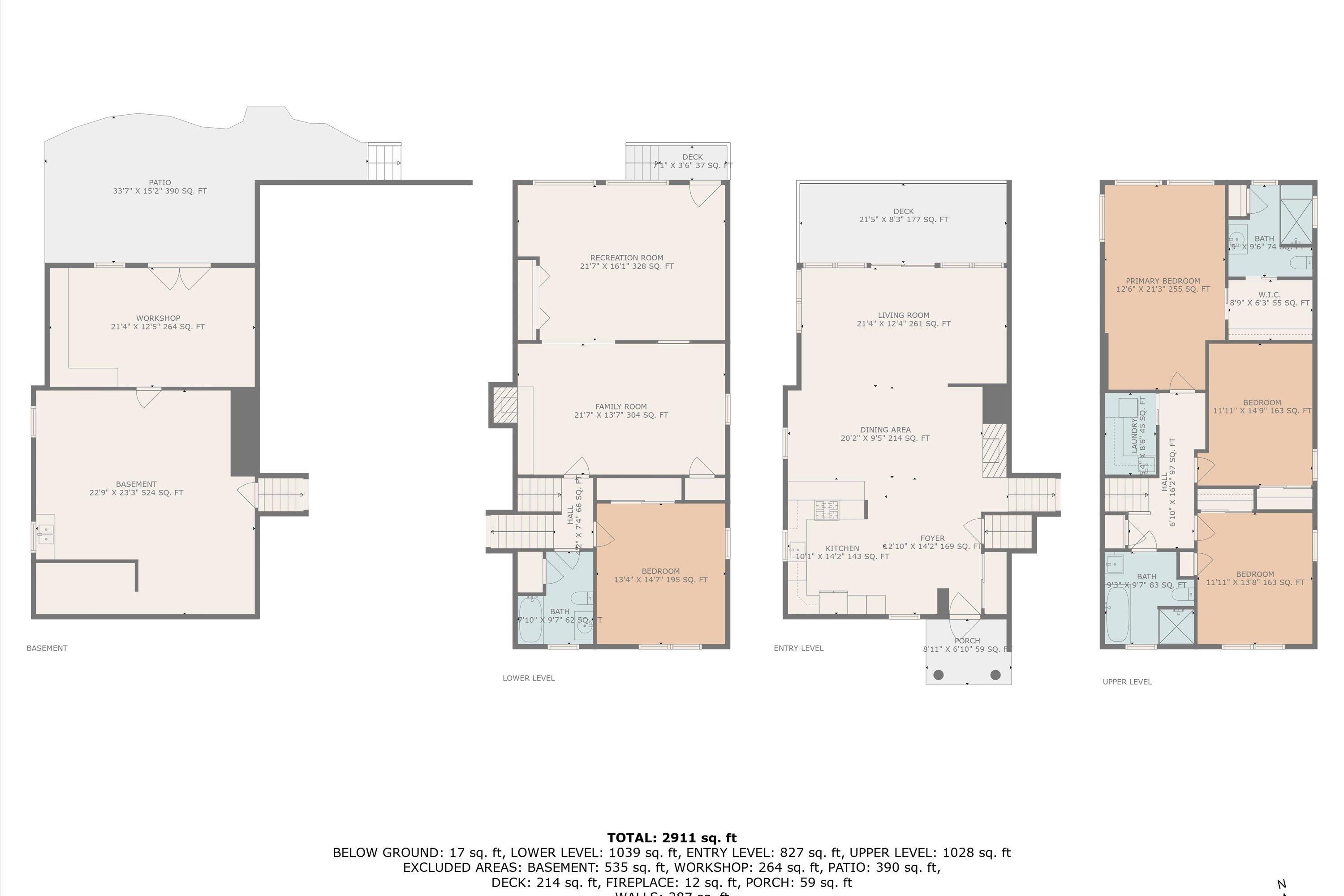 2323 Mt Vernon Road Southwest Roanoke, VA 24015 - Photo 51 of 51 45-Floor Plan