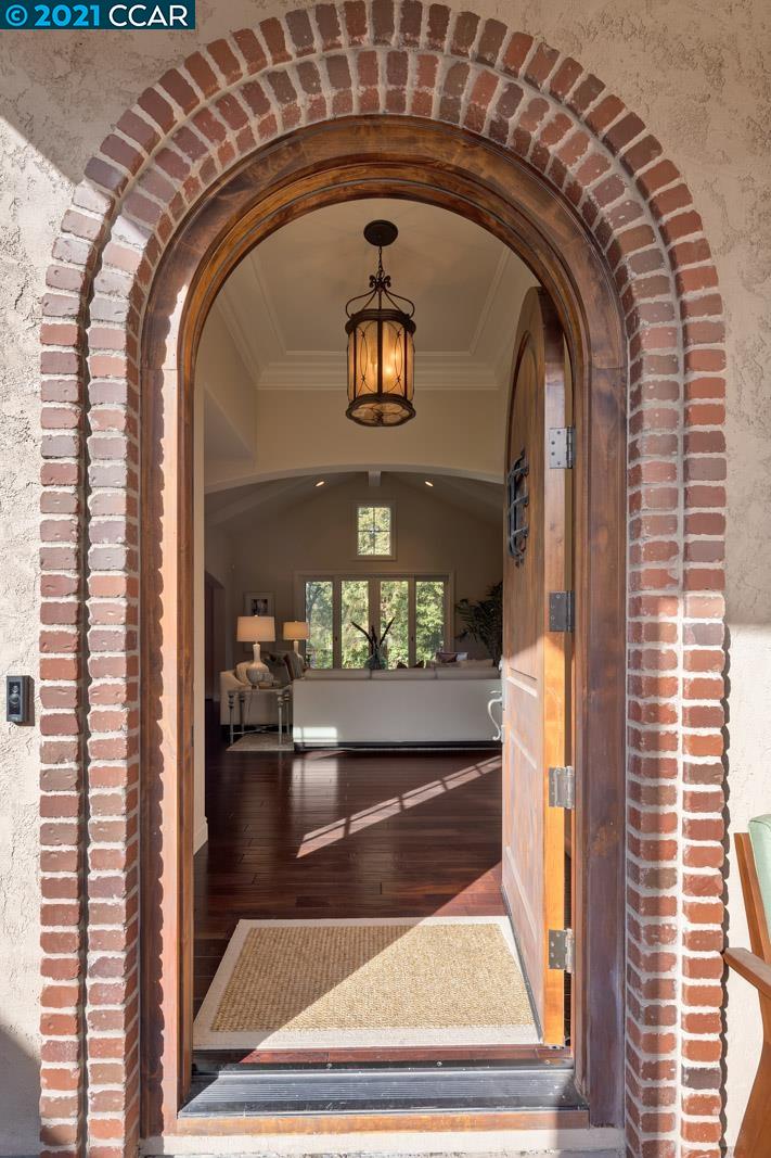 Undisclosed Address Diablo, CA 94526 - Photo 6 of 40 a view of a entryway door of the house