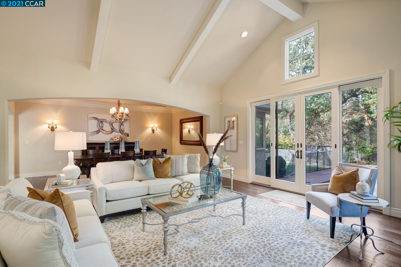 Undisclosed Address Diablo, CA 94526 - Photo 9 of 40 a living room with furniture and a large window