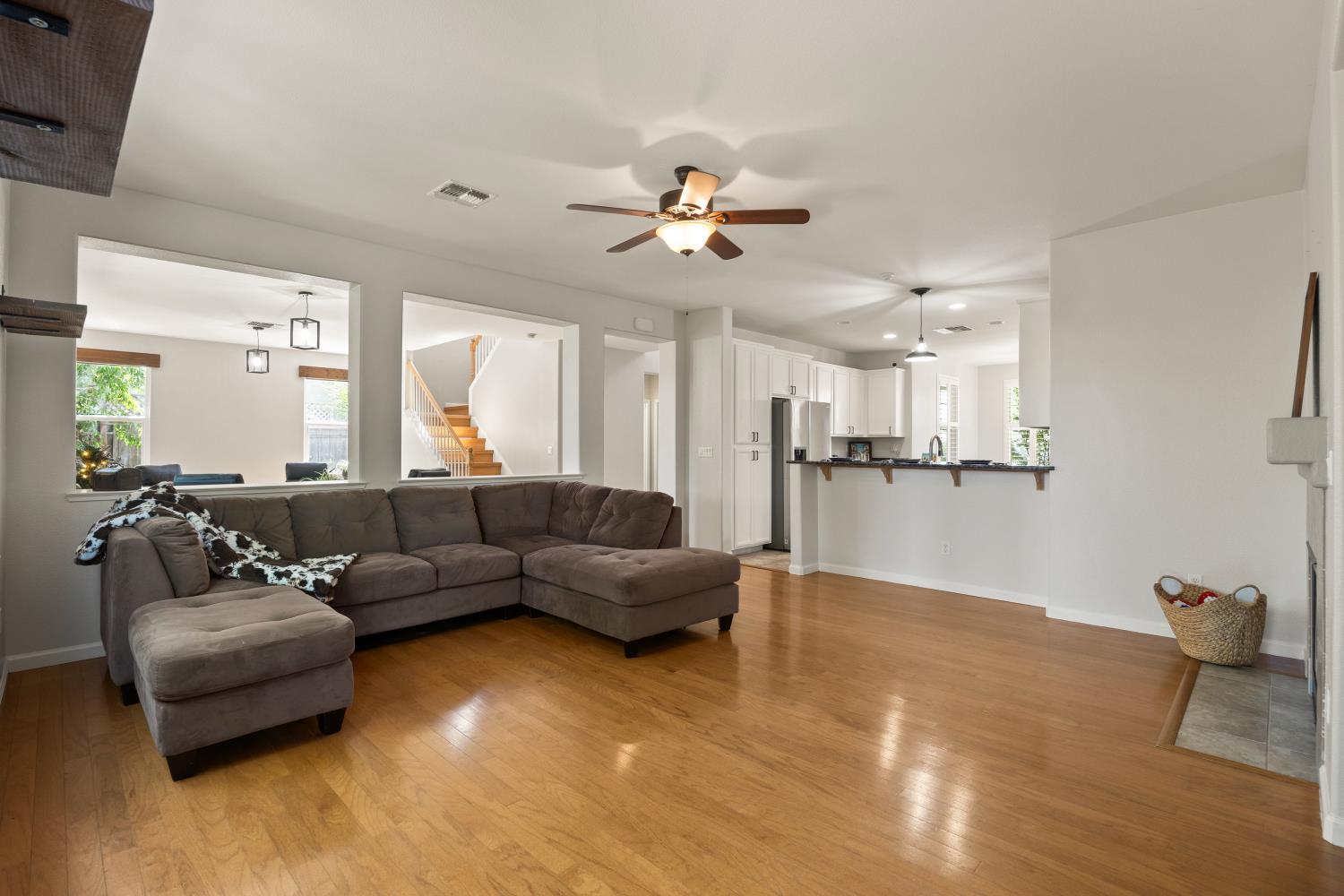 1325 Coby Lane Orland, CA 95963 - Photo 12 of 36 a living room with furniture and kitchen view
