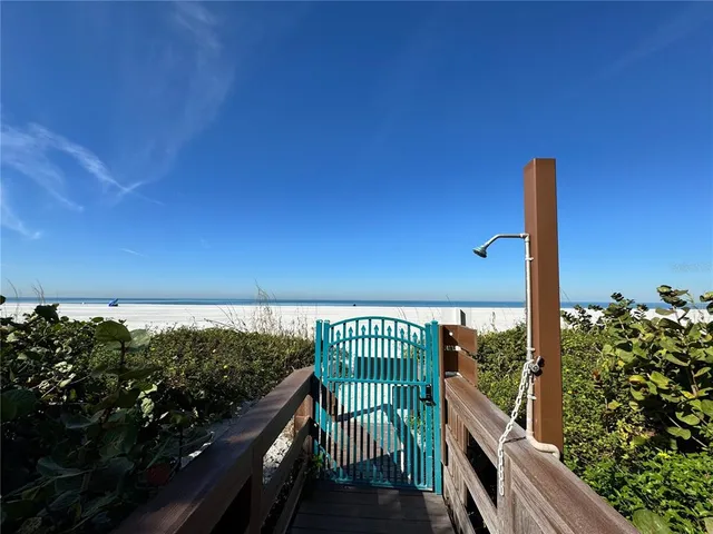 a view of a balcony with lake view