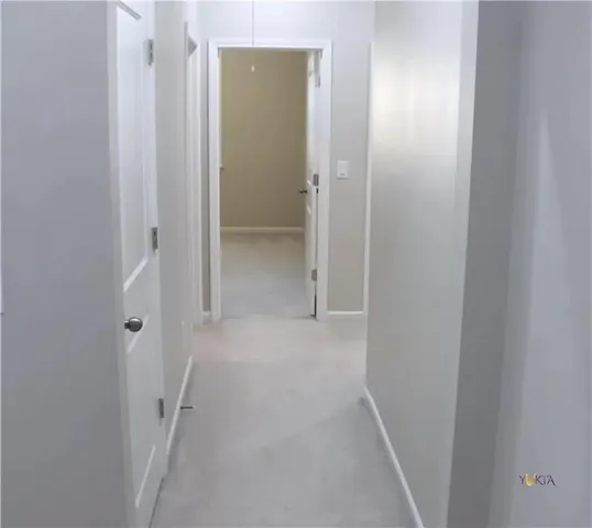 a view of closet area