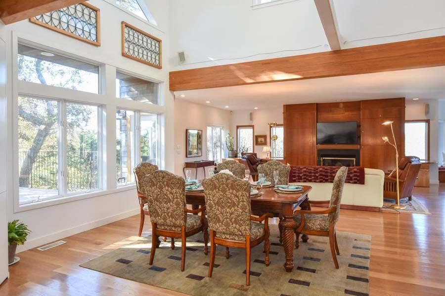 16 Thistlemore Road Provincetown, MA 02657 - Photo 21 of 27 a view of a dining room with furniture window and wooden floor