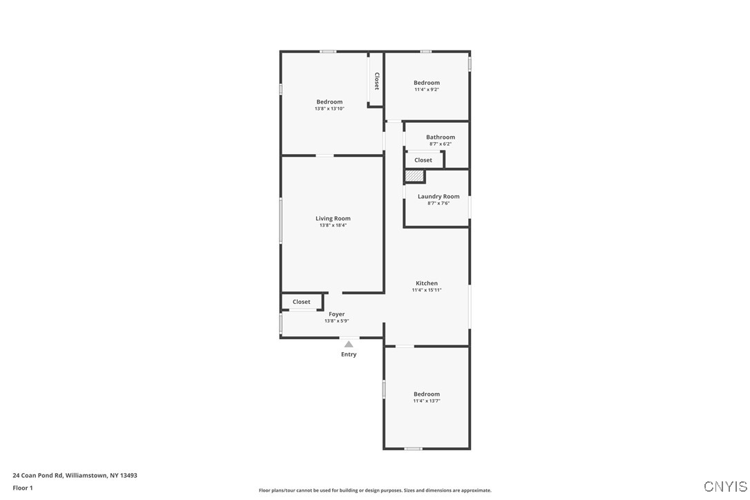 24 Coan Pond Road Amboy, NY 13493 - Photo 28 of 28 Floor plan