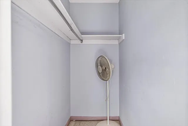 a view of empty room