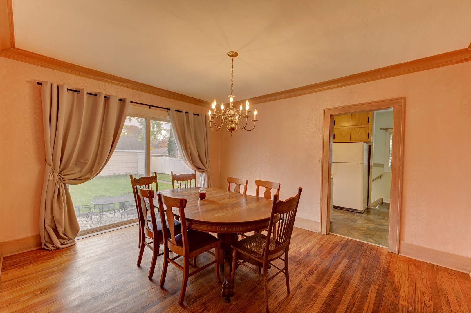 18281 Walter Street Lansing, IL 60438 - Photo 5 of 15 a dining room with furniture window and wooden floor