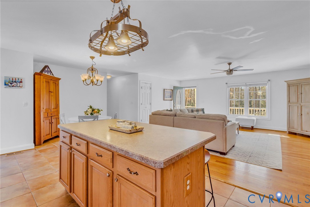 43 Ruddy Duck Road Heathsville, VA 22473 - Photo 9 of 46 a view of a kitchen counter space
