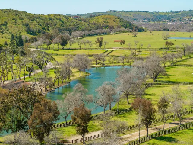 a view of an ocean and a mountain