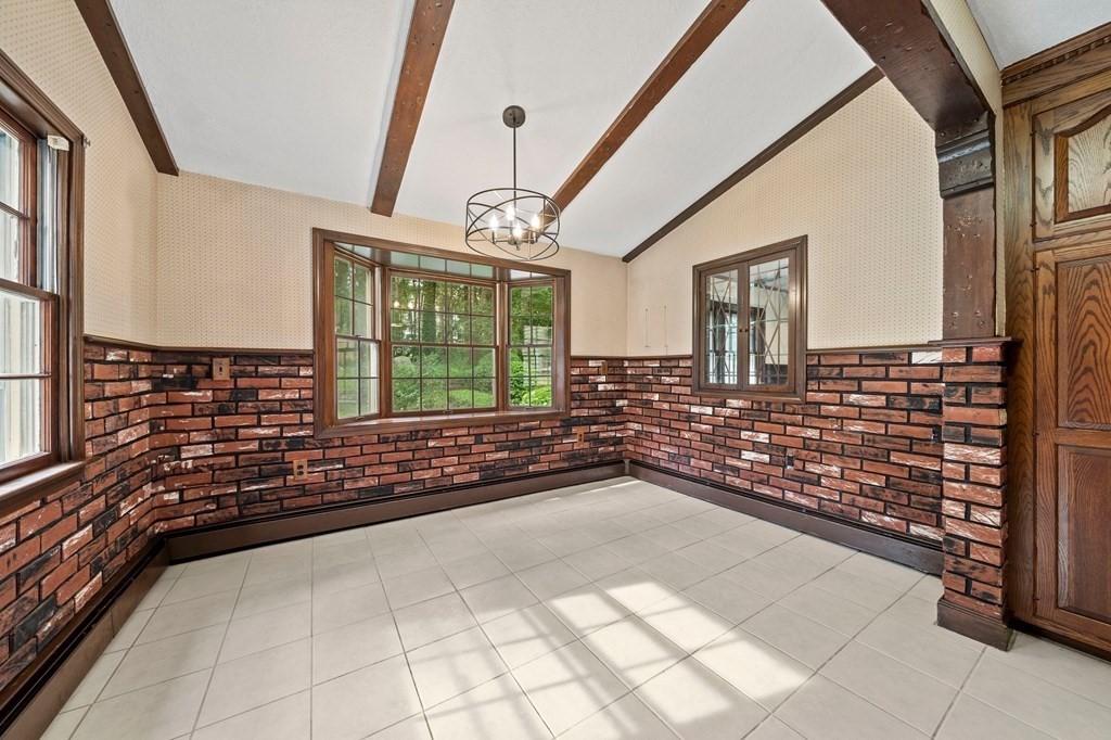 3 Winfield Road Hingham, MA 02043 - Photo 18 of 39 a view of an entryway with a fireplace