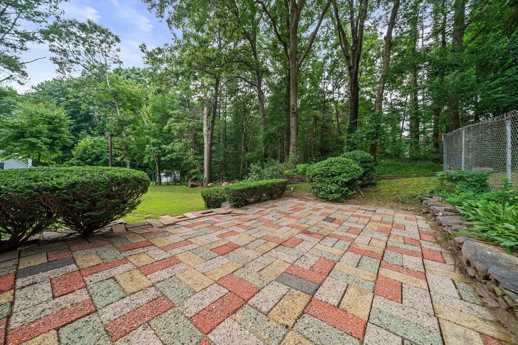 3 Winfield Road Hingham, MA 02043 - Photo 33 of 39 a view of backyard with a garden and entertaining space