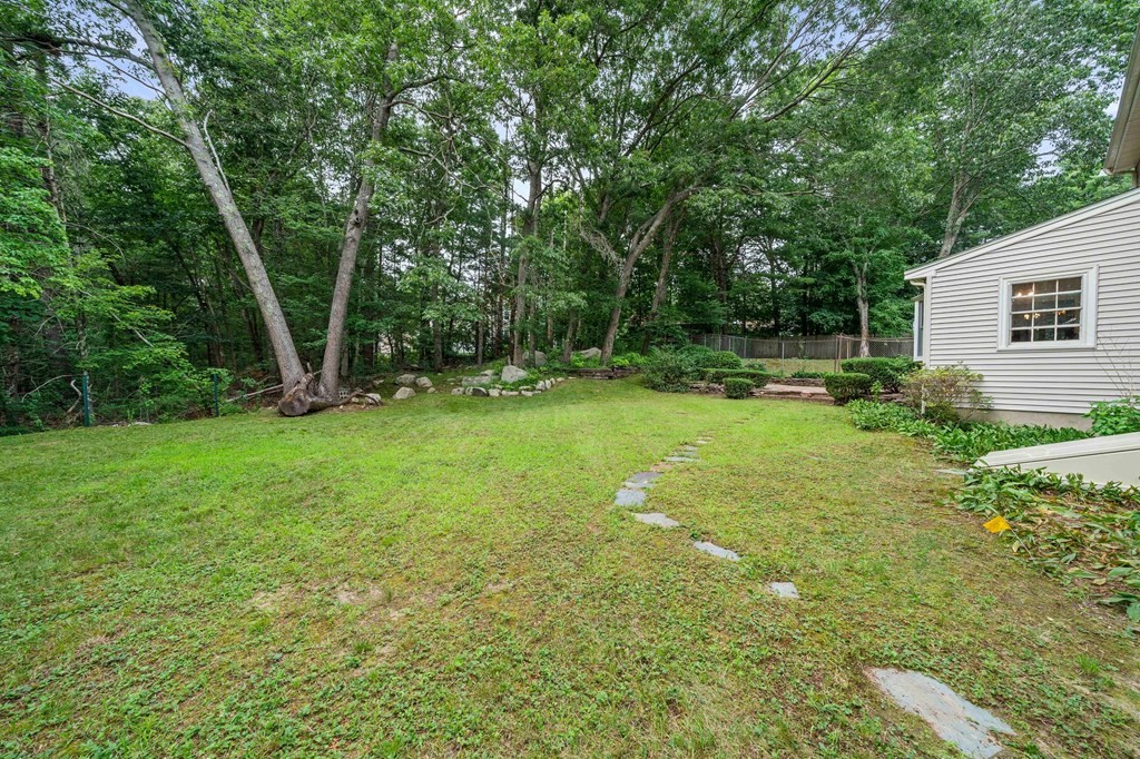 3 Winfield Road Hingham, MA 02043 - Photo 35 of 39 a view of a backyard with large trees