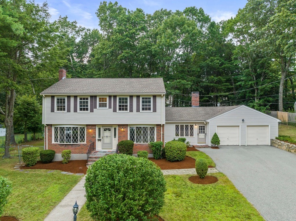 3 Winfield Road Hingham, MA 02043 - Photo 37 of 39 a aerial view of a house with yard and green space