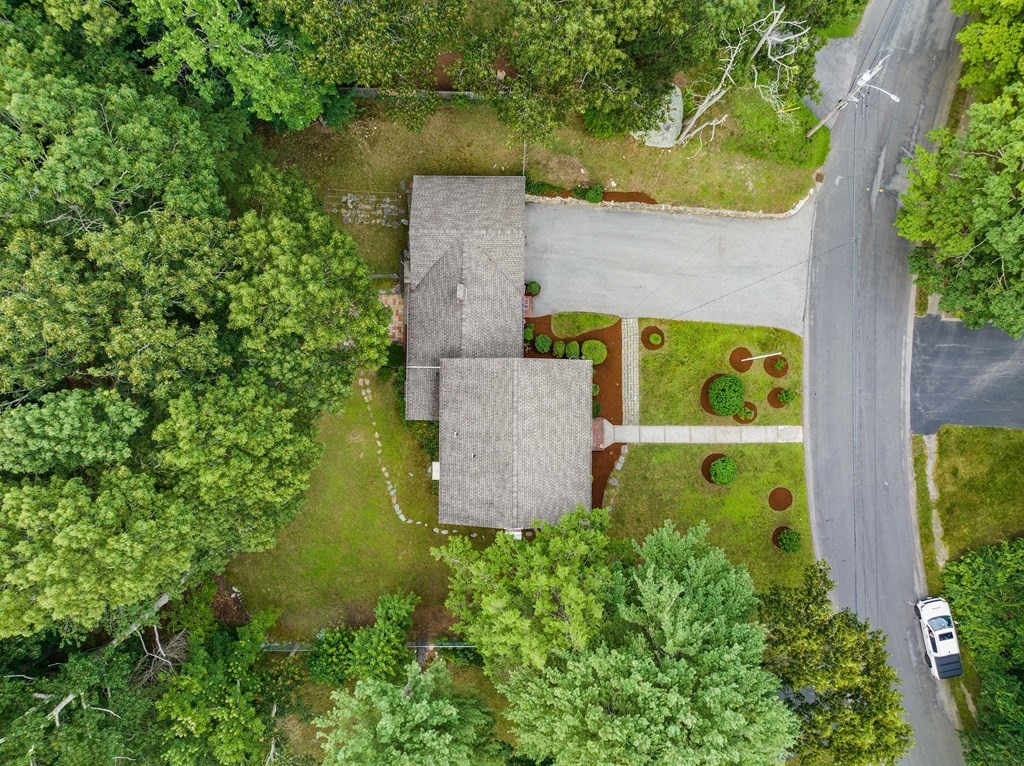 3 Winfield Road Hingham, MA 02043 - Photo 38 of 39 an aerial view of a house with a yard