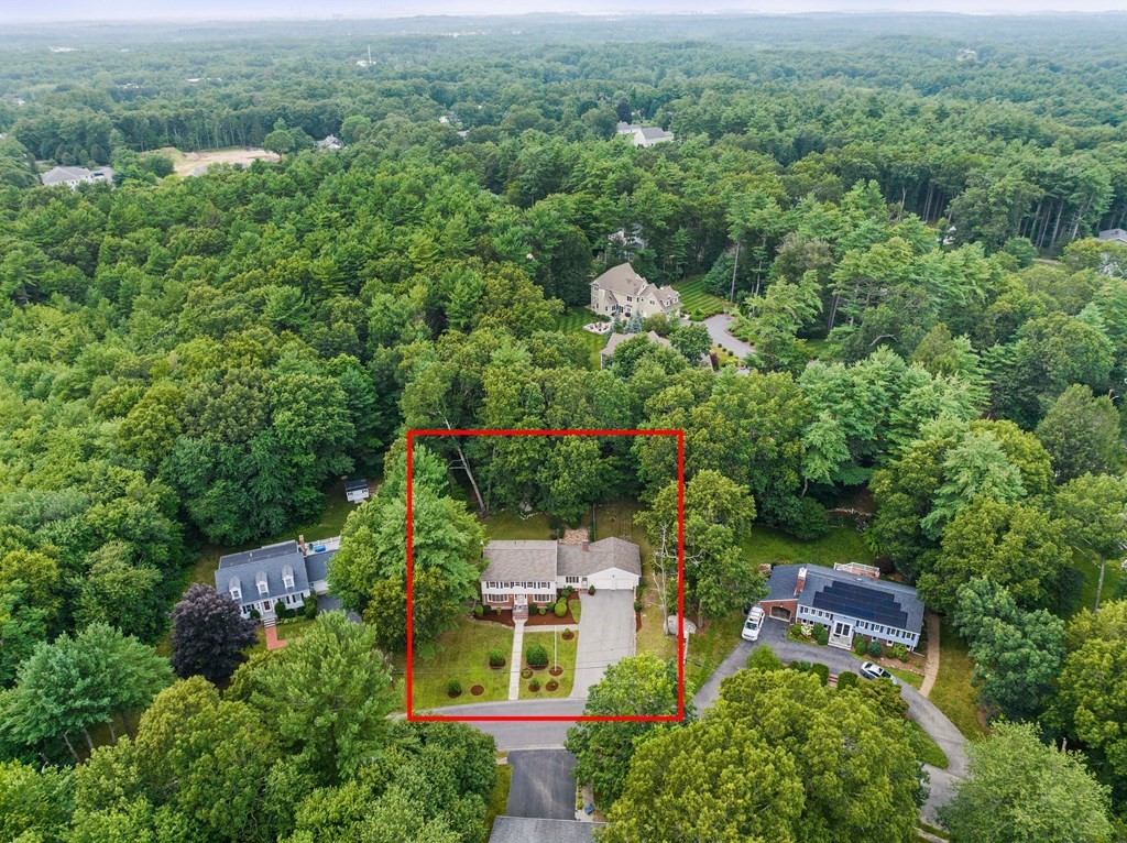 3 Winfield Road Hingham, MA 02043 - Photo 39 of 39 an aerial view of a house with a yard
