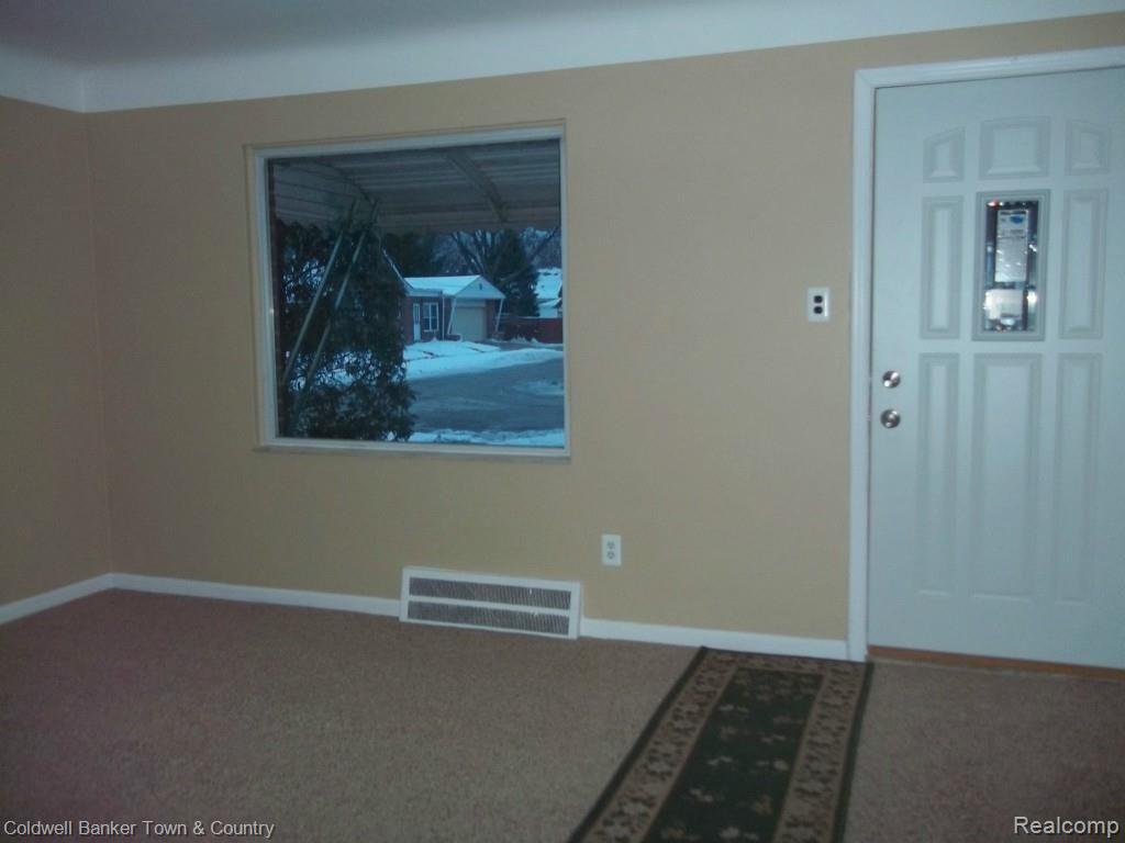 living room view