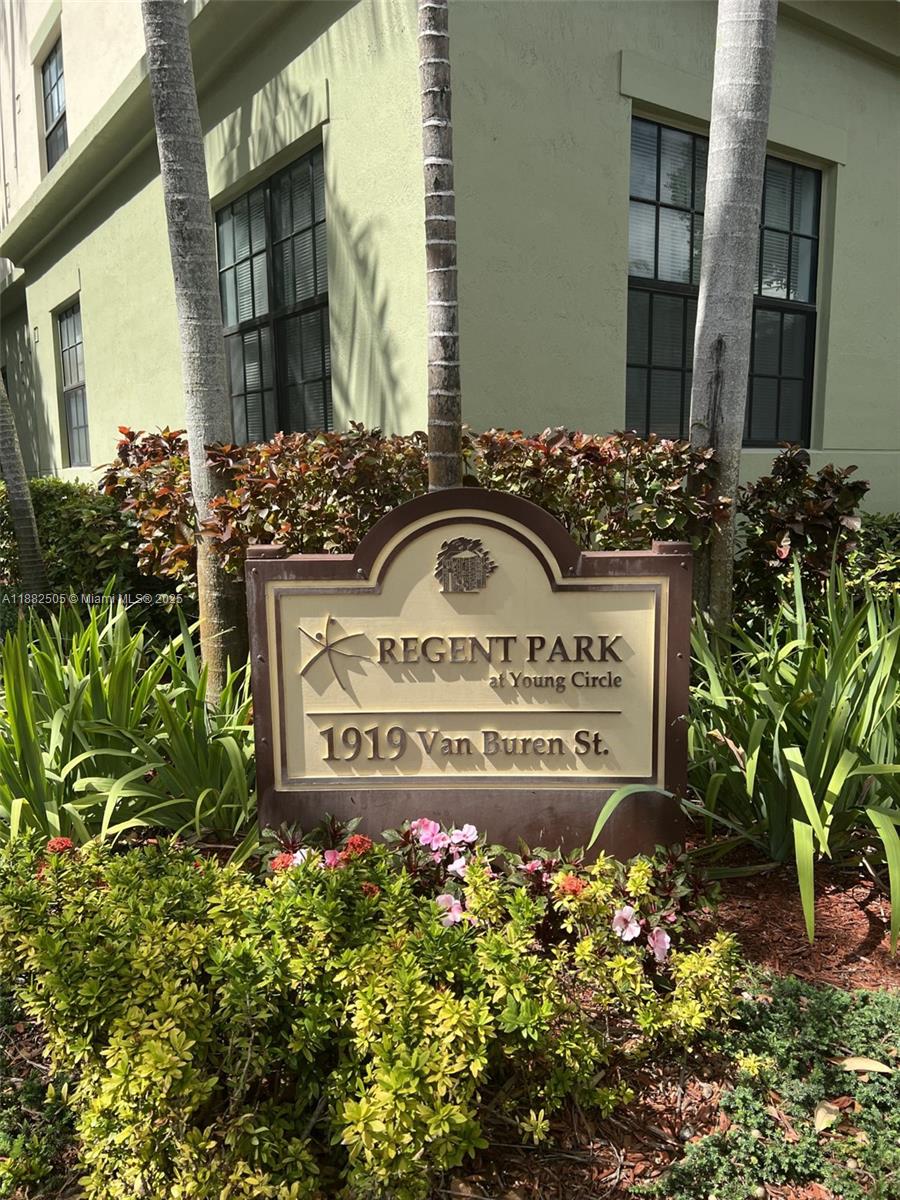 1919 Van Buren Street, Unit 408A Hollywood, FL 33020 - Photo 1 of 19 a view of a sign board