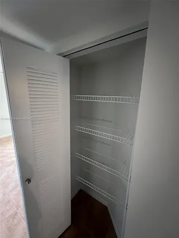 a view of walk in closet
