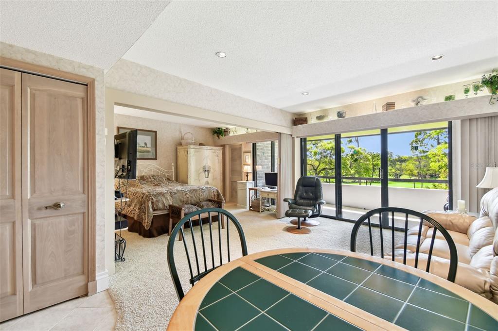 36750 US Highway 19 North, Unit 22207 Palm Harbor, FL 34683 - Photo 12 of 50 a view of a livingroom with furniture and floor to ceiling window