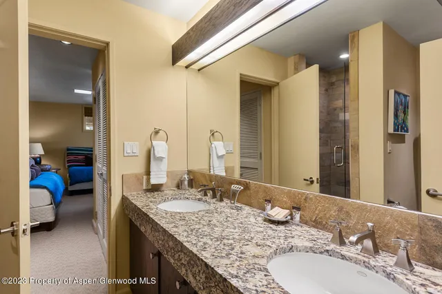 a view of a building with wooden stairs
