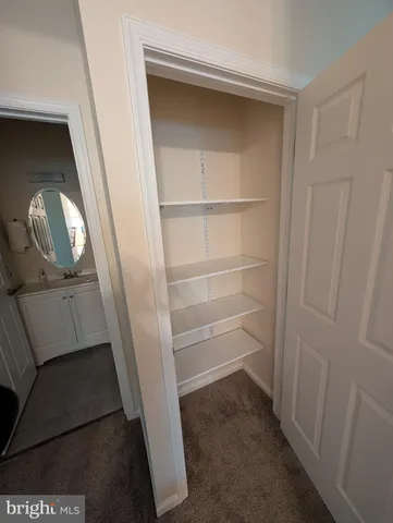 a view of a storage & utility room