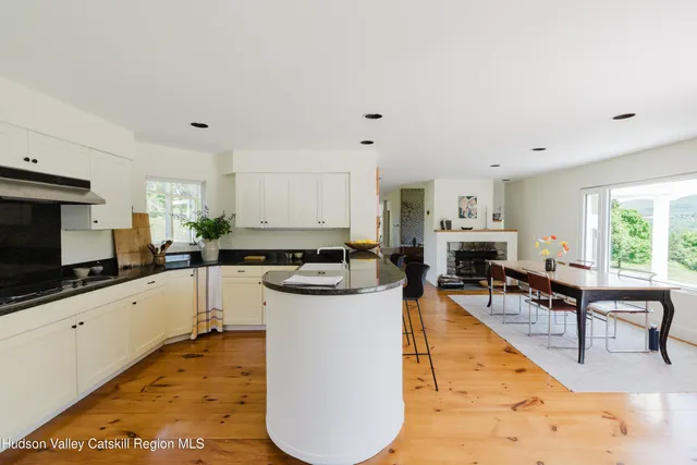 a view of a staircase