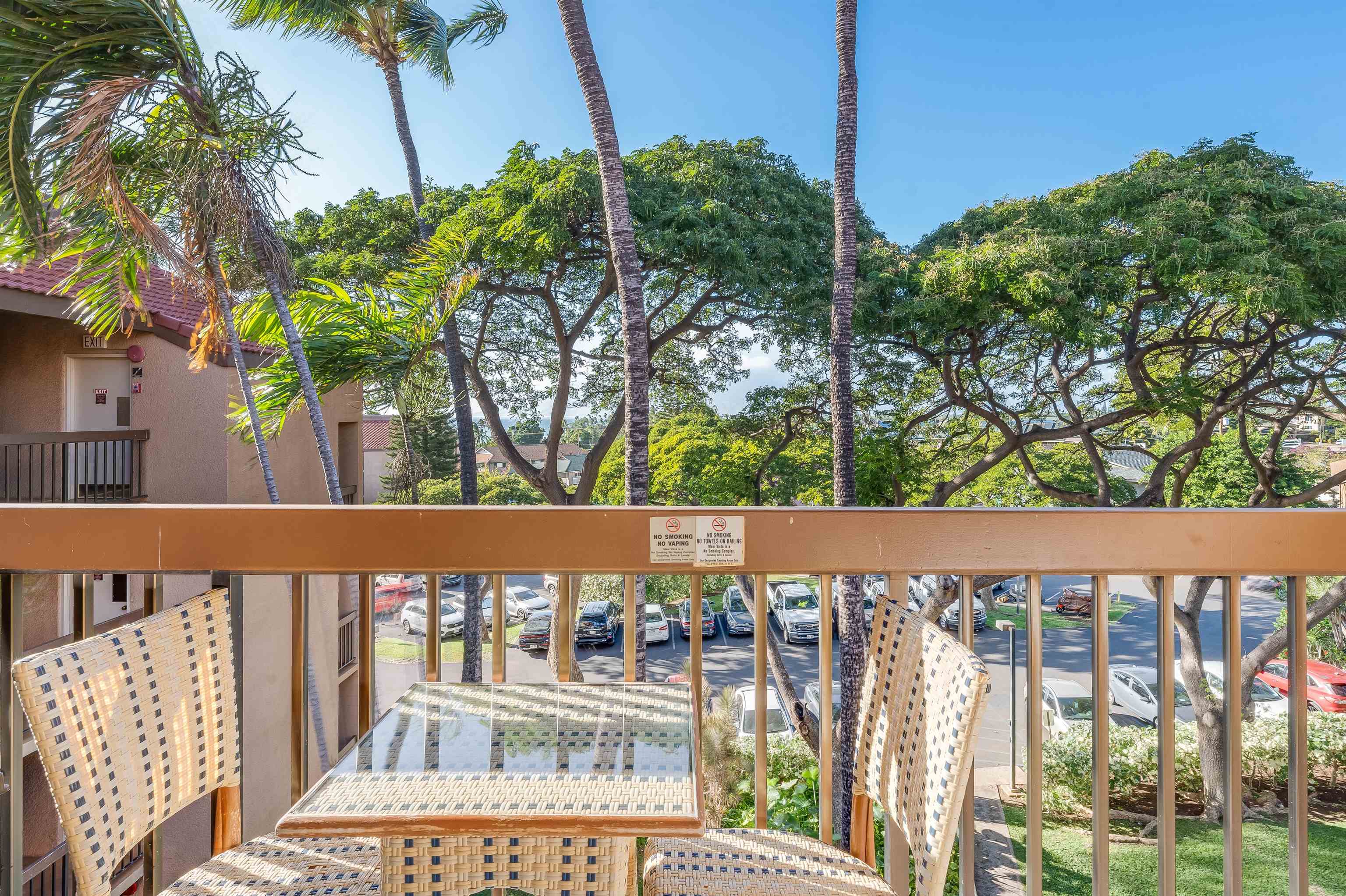 2191 South Kihei Road, Unit 2413 Kihei, HI 96753 - Photo 5 of 34 a view of a street from a balcony