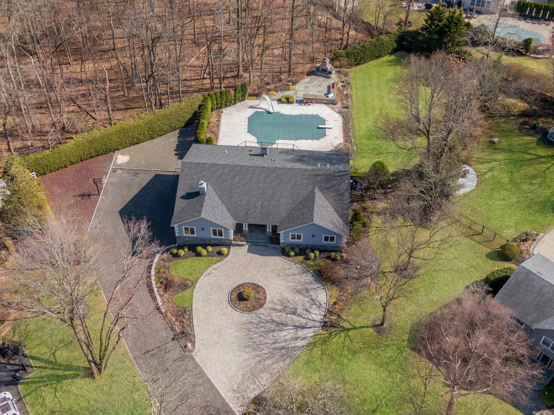 5 Stonehaven Road West Nyack, NY 10994 - Photo 1 of 1 an aerial view of a house with outdoor space