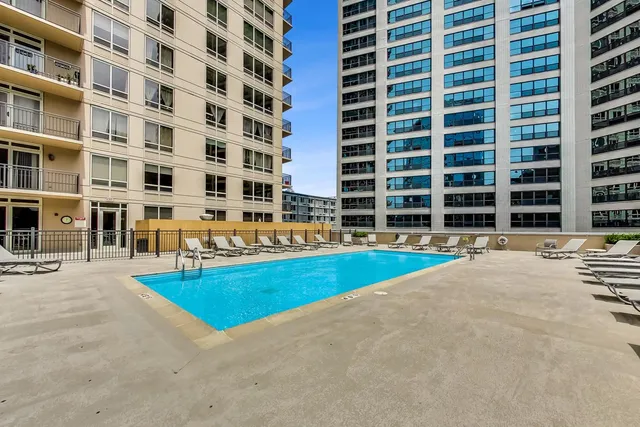 a view of building with outdoor space