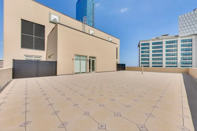 a view of a house with a bed